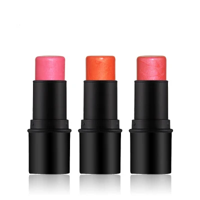 

Long lasting waterproof high quality 3 colors blush sticker private label makeup