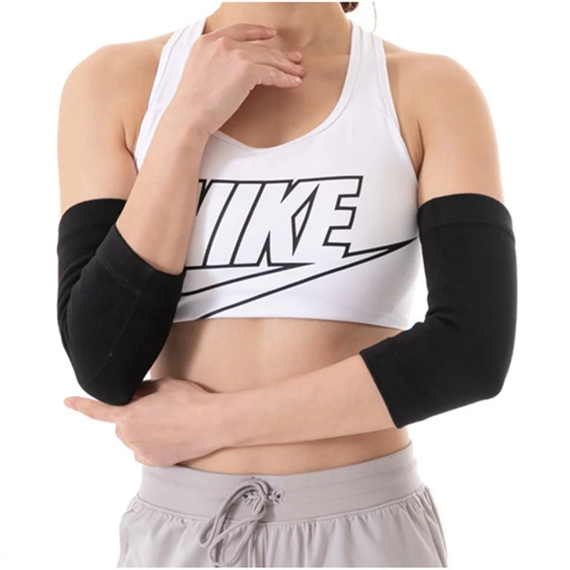 

Men Women Basketball Volleyball Bowling Gymnastic Knee Pads Yoga Elastic Gym Sport Protective Sweat Sport Elbow Pad, Black, skin tone, gray