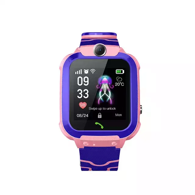 

History tracking customize gps Q12 kids smart watch for kids