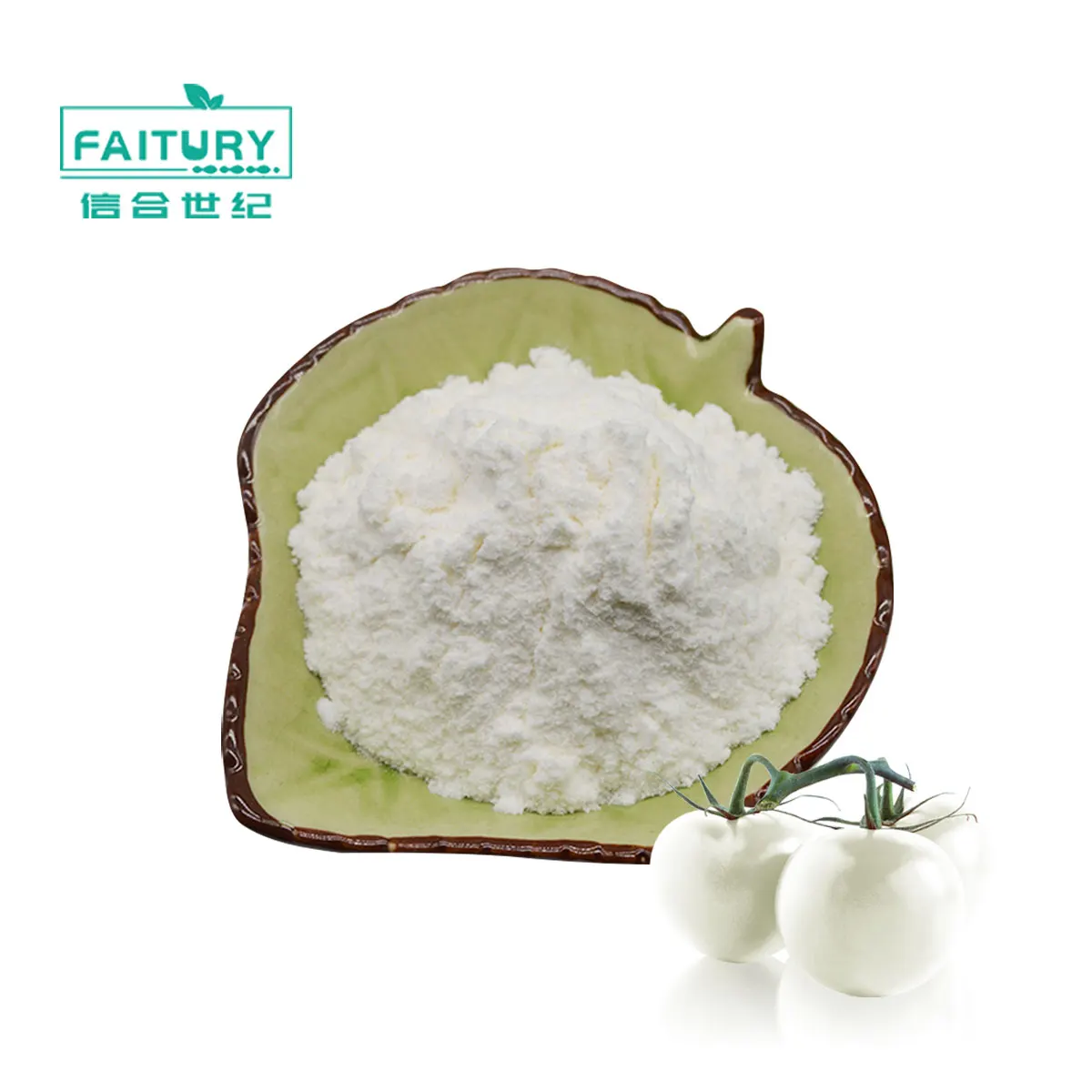 

faitury ISO factory Crystal supply Tomato powder Water Soluble White Tomato Extract powder