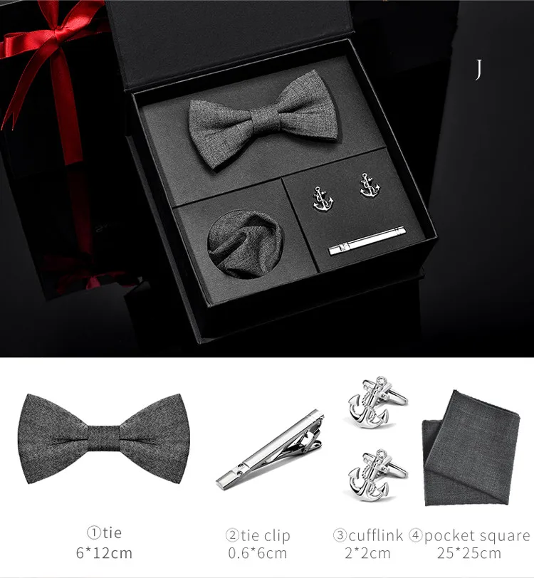 Wholesale Men Accessories Handmade High Quality Wool Bow Tie And