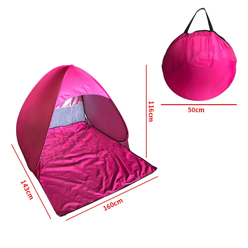 

Wholesales 1person waterproof stretch folding beach tent outdoor camping tent