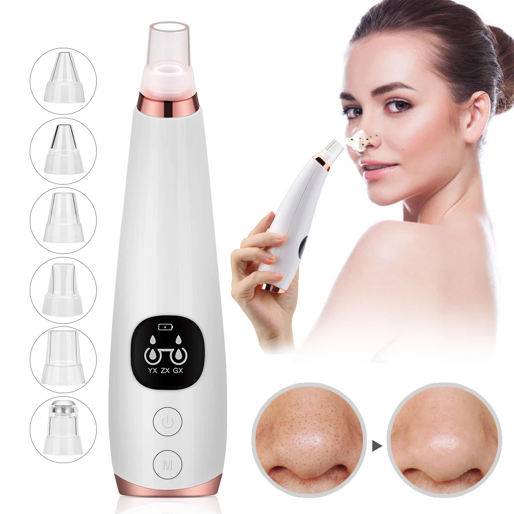 

Beauty Tool Suck Blackheads for Women and Man Blackhead Extractor Clean Special Equipment Blackheads Vacuum Suction Remover