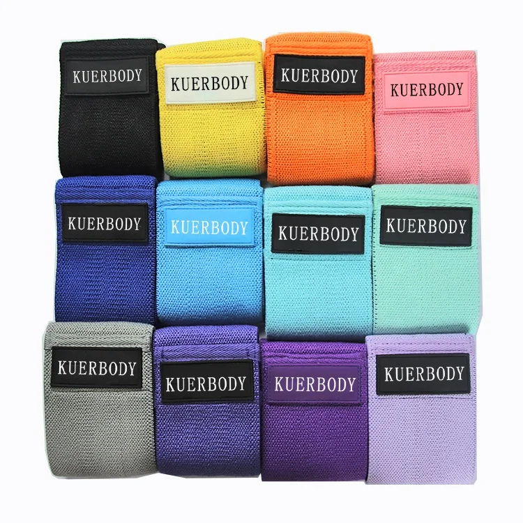 

Factory Wholesale Non Slip Resistance Hip Circle Band For Women High Quality Yoga Exercise Stretch Hip Circle Resistance band, Customized