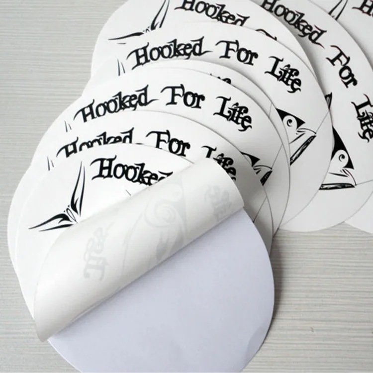 Die Cut Company Logo Printing Oval Shape Vinyl Sticker Buy Die Cut