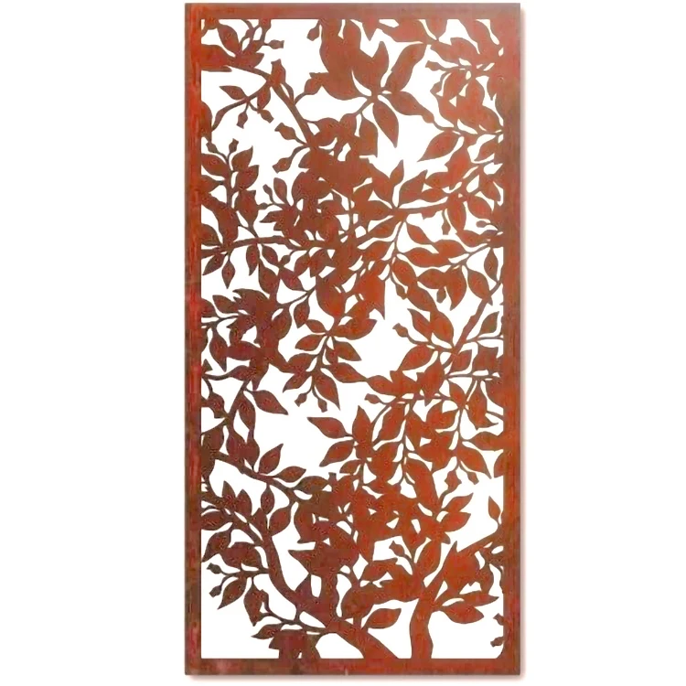 

Shandong Jianshou customize corten steel plate/flower pot/tree sculpture