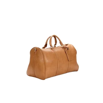 leather travel holdall