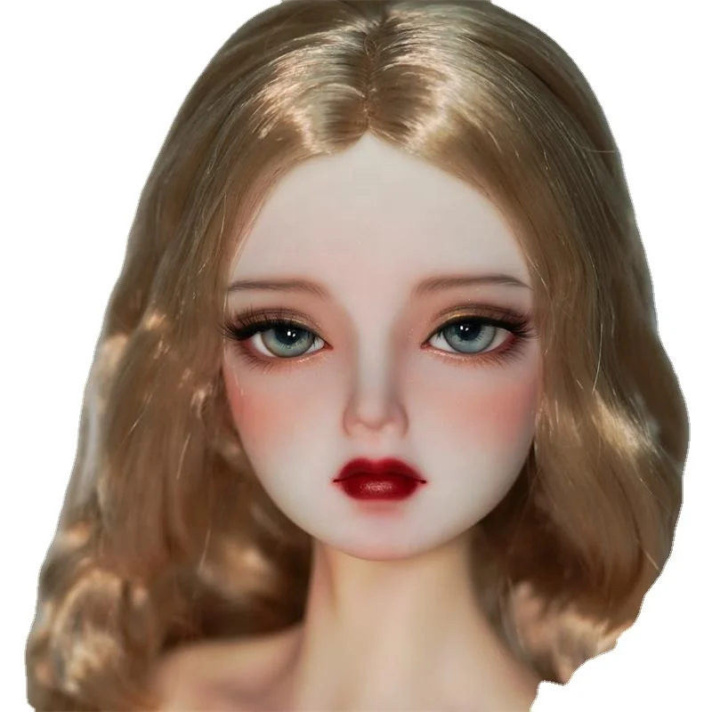 

Doll BJD Body 1/3 Harriet Figures Naked Toy Boy Girl 2D Doll, Natural skin