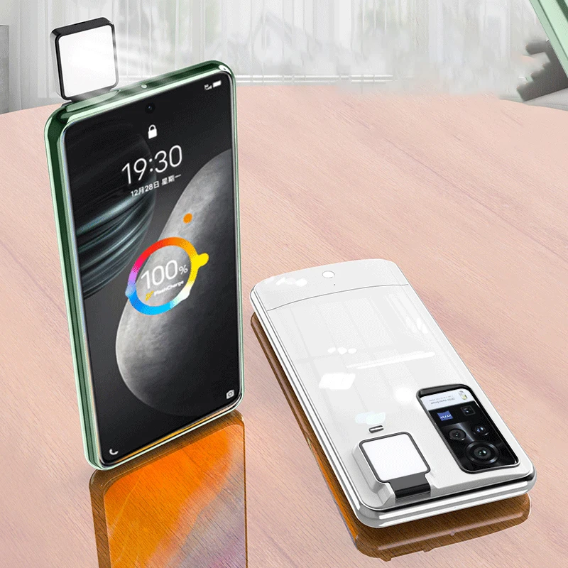 

Selfie Light Portable Mobile Phone Case for Vivo X60 Pro Led Selfie Fill Light Phone Back Cover for Vivo X50 Pro 7e S7 Case