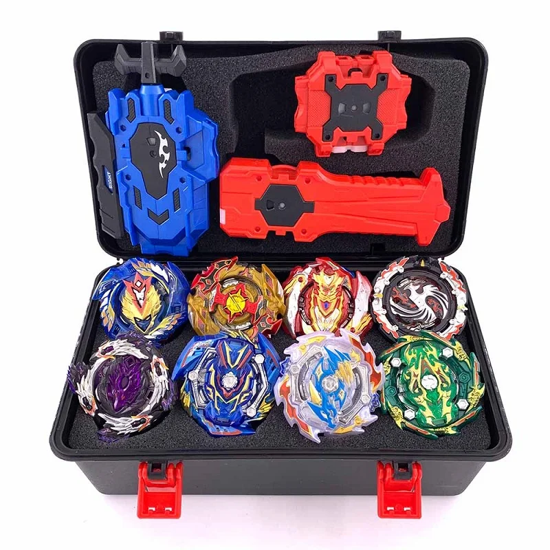
High quality toy Original Metal Battle Beyblades Top Toys Set Bayblade Burst Spinning Top Toy Gyro box 