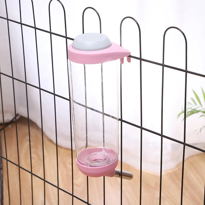 

Amazon Hot Products Dog Cage Hanging Drinking Fountain Pet Water Bottle