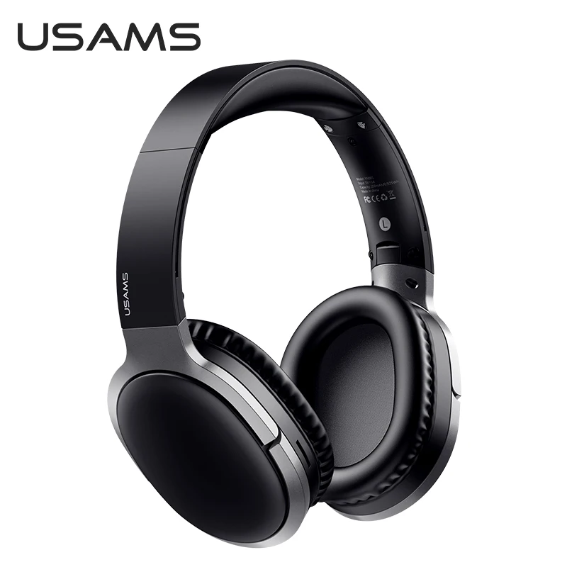 

USAMS headphone earbuds Noise Cancelling Cell Phone Over Ear High Quality Bulk wireless earphone carrying silicone case