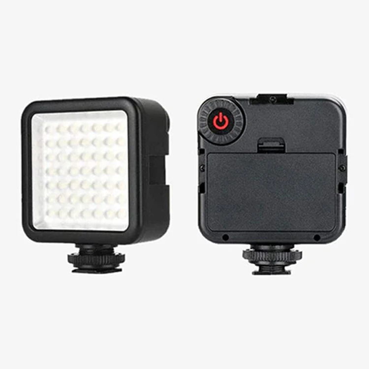 

JUNNX Photography Black 49 Bead Battery 6000K Fill Light MINI Shooting Flash Camcorder DSLR Camera LED Video Light