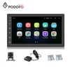 Podofo Universal Android Radio 8.1 System 7 inch 2 Din Car Player GPS Navigation WIFI Bluetooth FM Mirror Link + Rear Camera