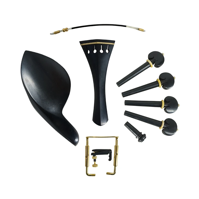

Ebony 4/4 violin accessories kit string instruments kits