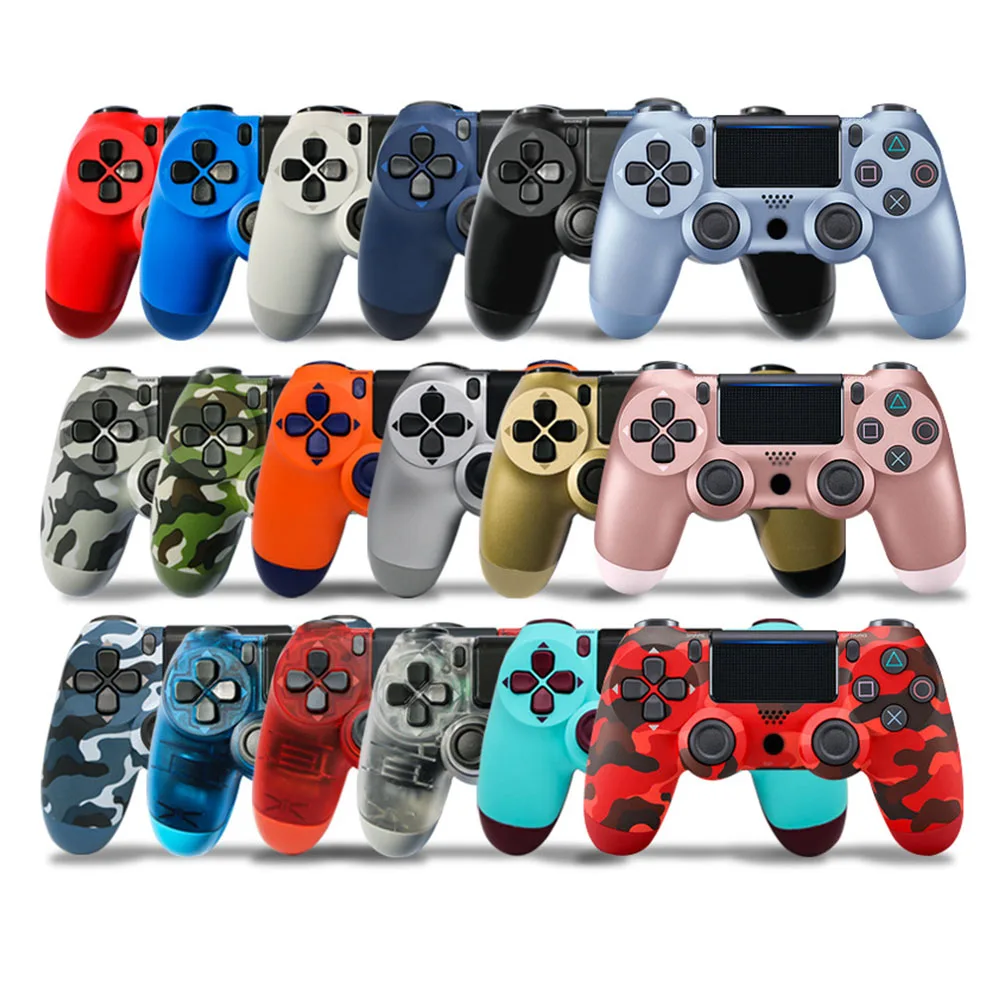 

22 Color Customize Wireless Gamepad PS4 Controller V2 Vibration Game Controller & Joystick With Retail Package