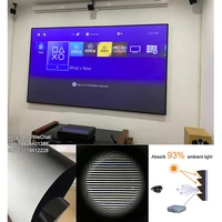 

XY Screens UST ALR PET Crystal Projection Screen 110 120 inch for Fengmi 4K Cinema Laser Projector