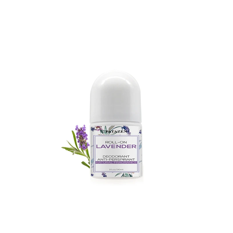

Wholesale Lasting Fragrance Deodorant Roll On Without Aluminum Deodorizing Lavender Deodorant, White