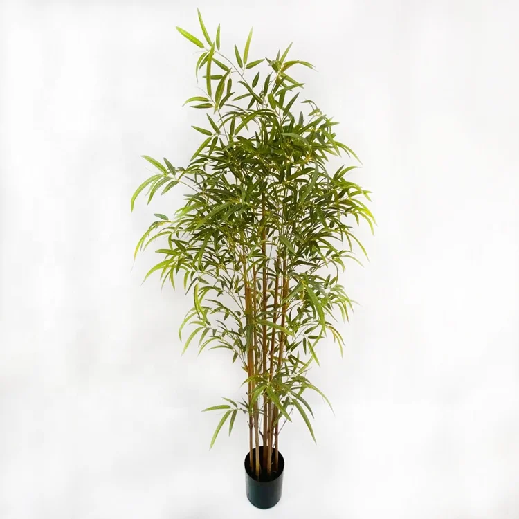 

Indoor outdoor decor artificial bamboo leaf artificial bamboo plant bonsai tree