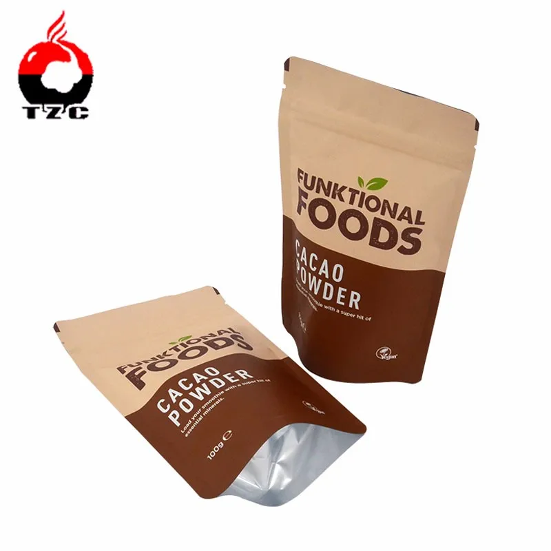 storage zipper plastic bag with window plantain chips packaging bags