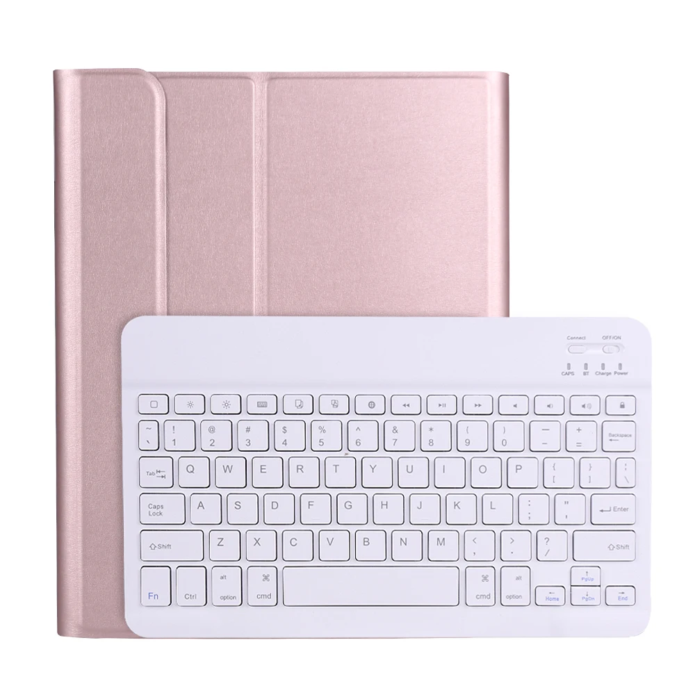 

For iPad pro 12.9 2020 Keyboard Case with Pencil Holder, Folio Leather Smart Cover