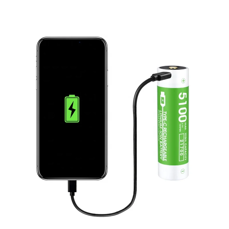 

2021 World first smart battery with type-c port charge your phone as power bank battery mobile charger power bank