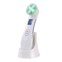 

Face Skin EMS Mesotherapy Electroporation RF Radio Frequency Facial LED Photon Skin Care Device Face Lift Tighten Beauty Machine