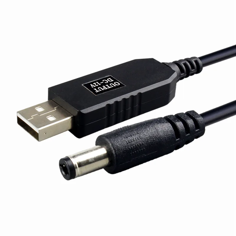 

5V to 9V/12V Voltage Step up Cable DC3.5 Boost Converter Power Adapter Cable