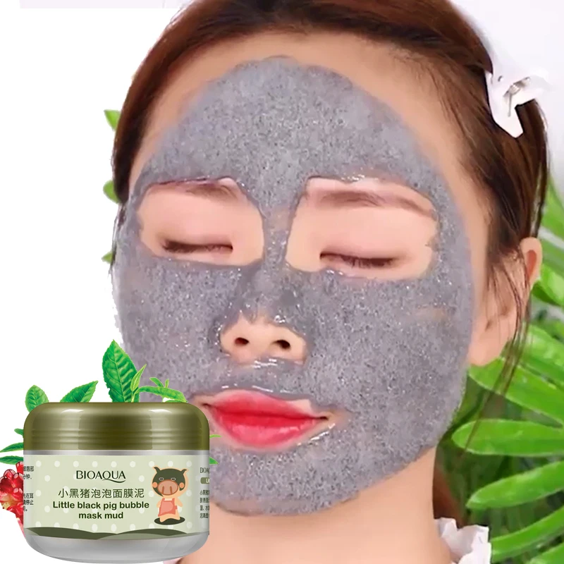 

BIoaqua Skin Care Products Female Face Mask Clay Mask Private Label Bubble Mask