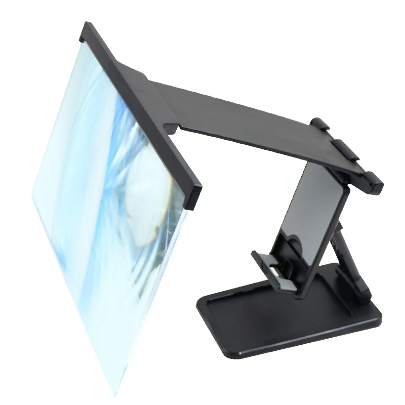 

Fast Shipping 12inch Mobile Screen Amplifier Black Portable Foldable 3D Cell Phone Screen Magnifier