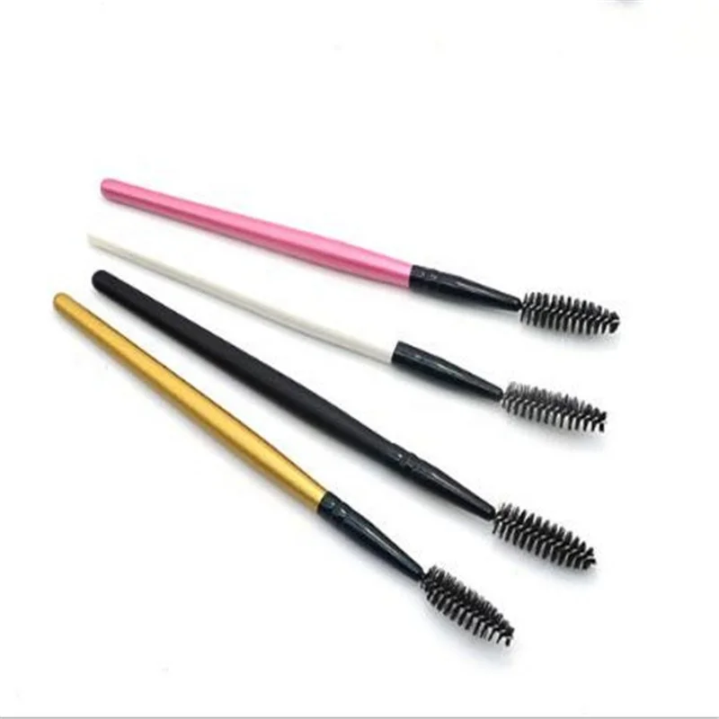 

Fashion Brush Hot Selling Colorful Eyelash Brush Eye Lashes Disposable Mascara Wand, White/pink/gold/black