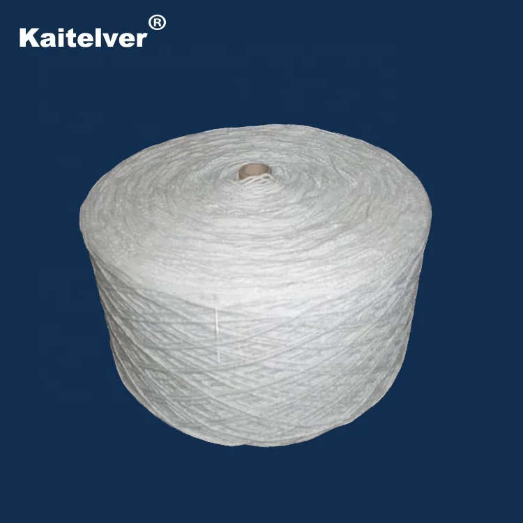 
High temperature 1000 TEX 1mm aluminosilicate ceramic fiber insulation glass fiber yarn 