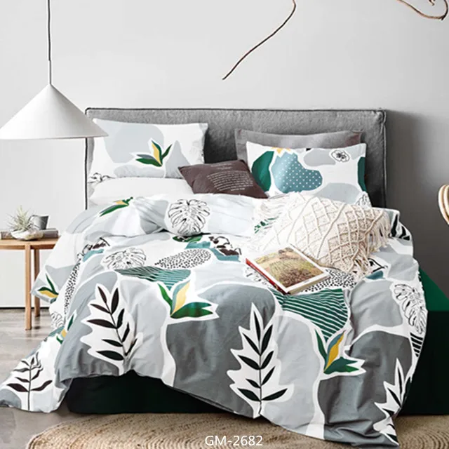 Chinese Brand Name Bed Sheets 100 Cotton Printing Bedsheets Duvet