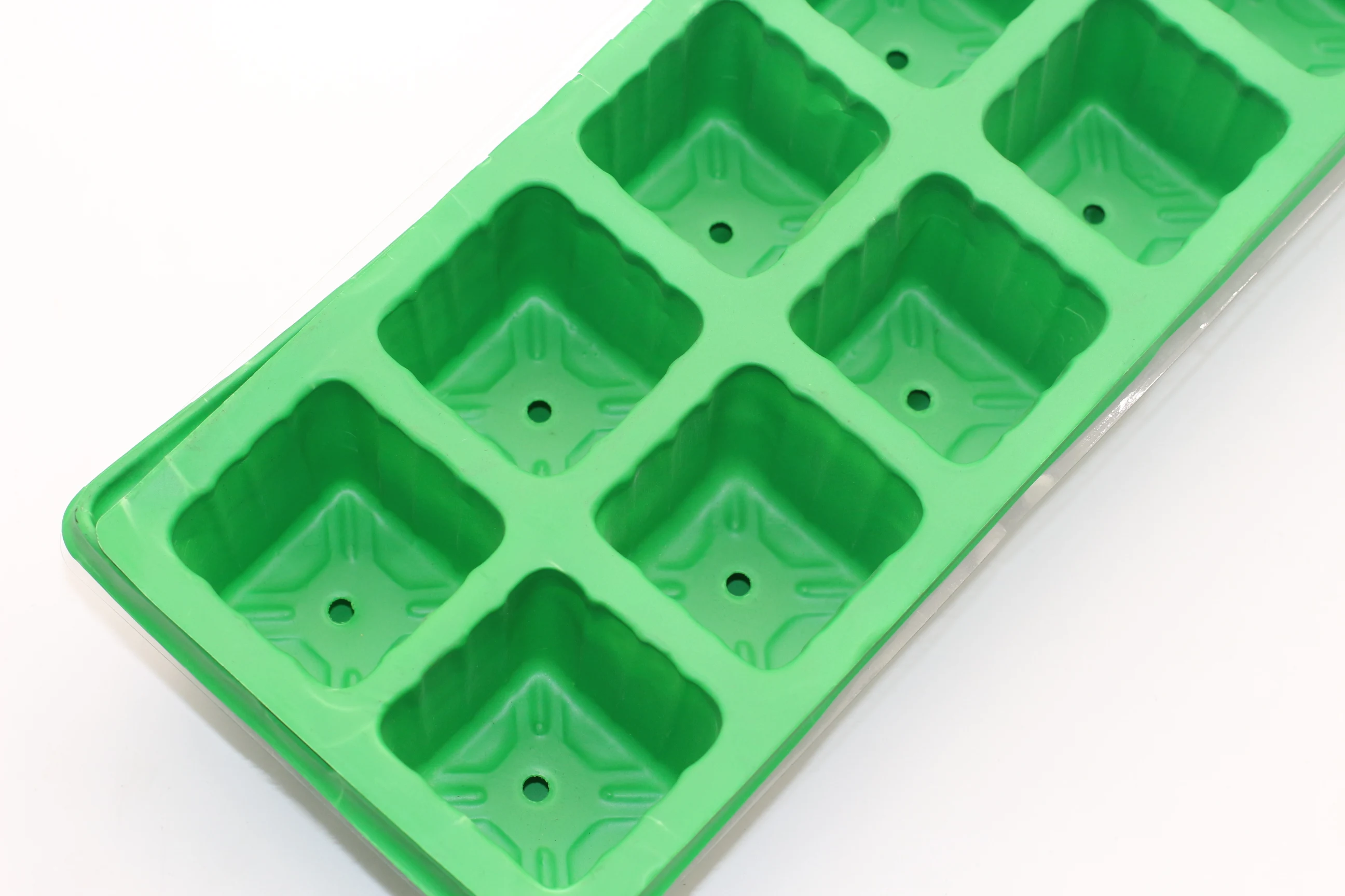 Seedling Trays 16 Cells(2x8) Planter Garden Pot Seed Tray Plant Pot