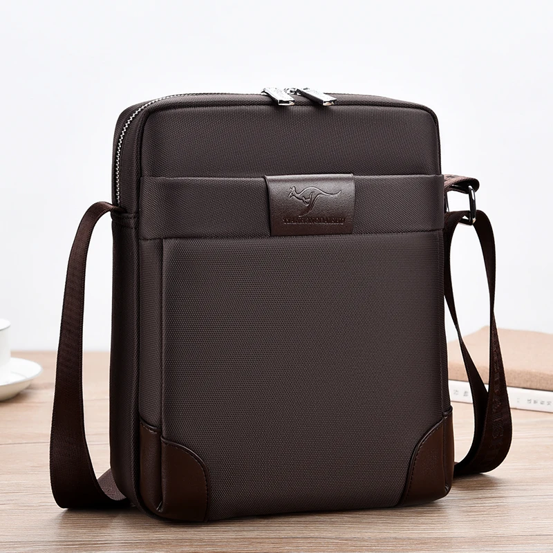 

2022 new men's casual and portable portable office cross bag travel shoulder bag, Black
