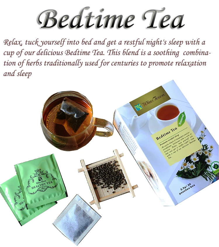 Bedtime Tea For Stress And Anxiety Relief Herbal Sleeping Tea Aid Remedy To Relax Buy Wins