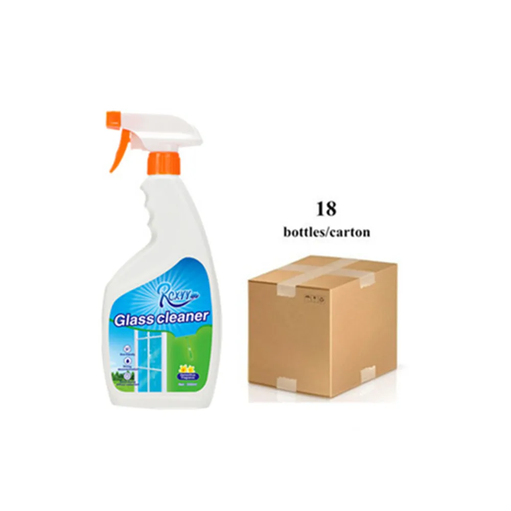 

Effective High Quality Anti-dust Anti-static Eco-friendly 18 Bottles 500ml Window Glass Spray Cleaner in a Carton