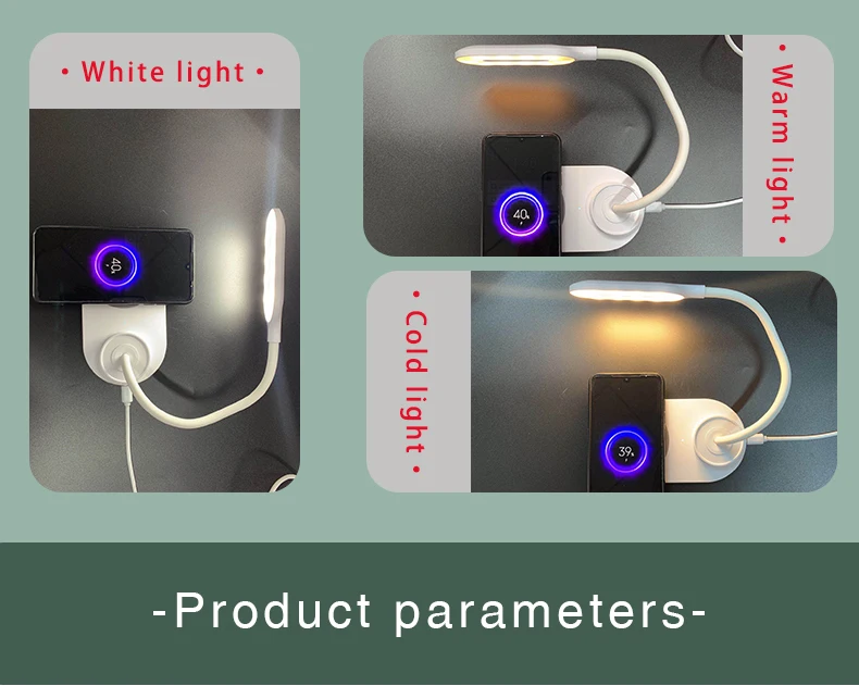 2020 new product lamp with wireless charging Mobile Phone power bank charging station wireless charging lamp factory wholesale