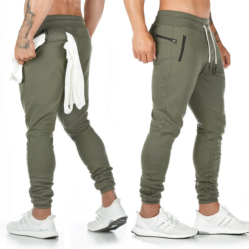 

Wholesales Custom Cotton Workout Exercise Sweatpants Gym Jogger Pants For Mens, Custom color