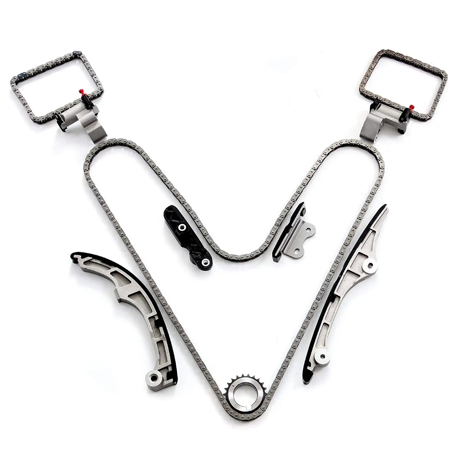 3.5 3.7l Timing Chain Kit Tensioner Guide Rail Sprocket Tk4198