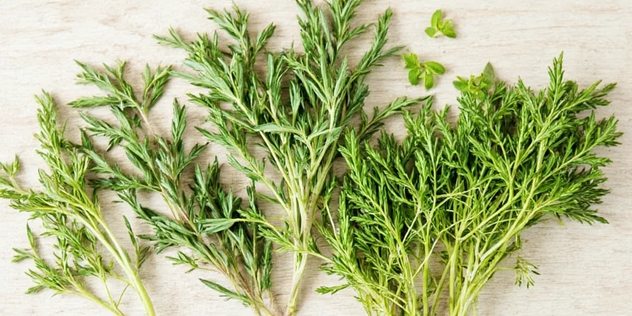 Fresh chives on cutting board