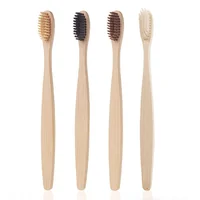 

Custom logo bamboo toothbrush -nylon -high quality-100% organic bamboo