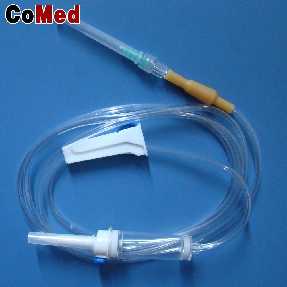 
Professional manufacture OEM infusion iv set with roller clamp 