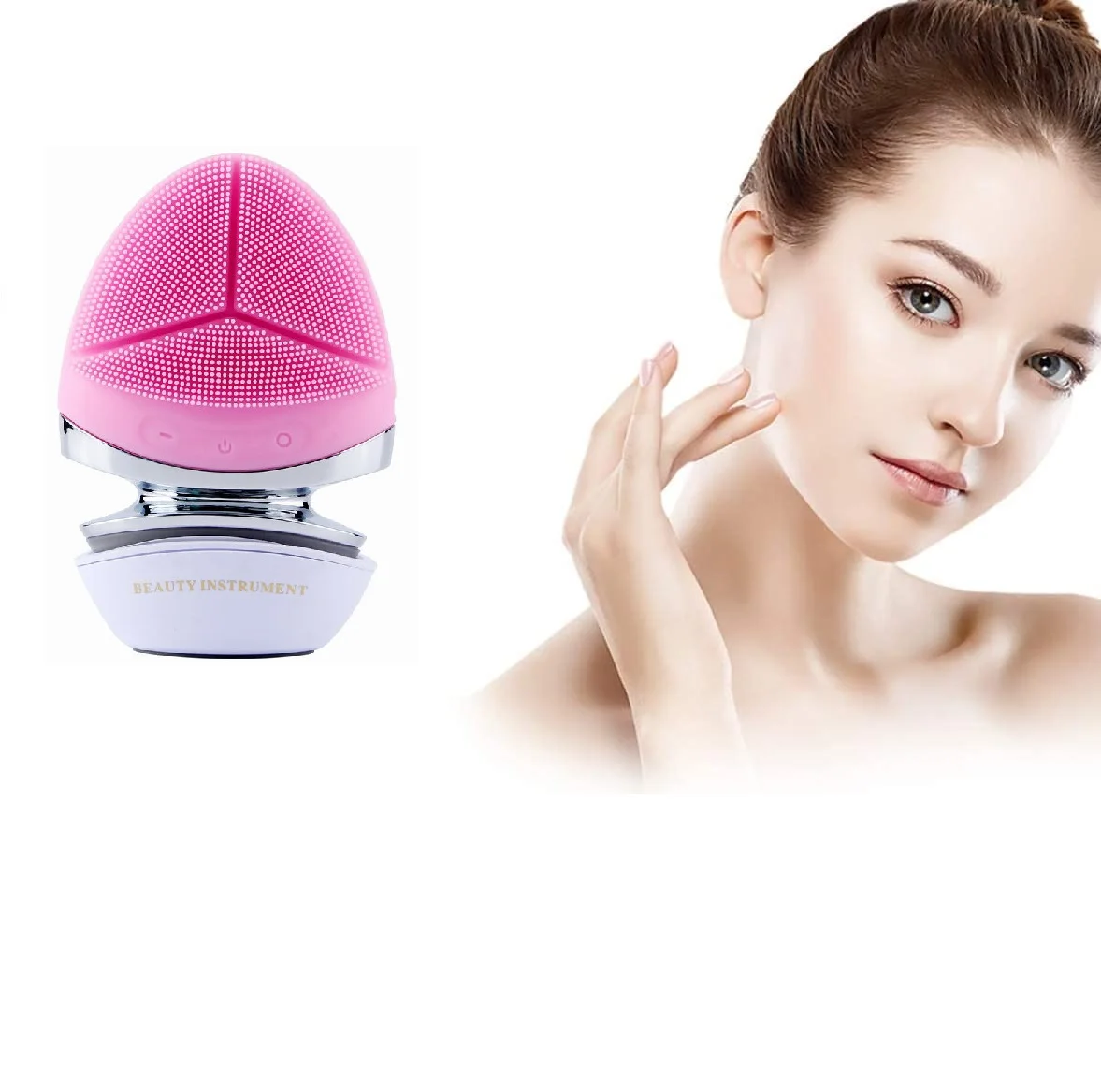 

Best selling silicon face mask exfoliating lip brush vibrating for face care