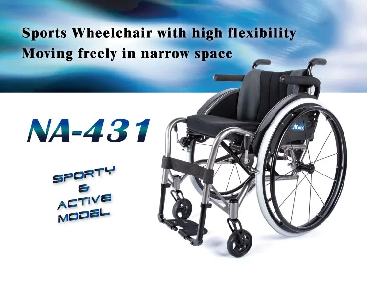 Na431 Leisure Sporty Active Wheelchair Super Lightweight Flexible