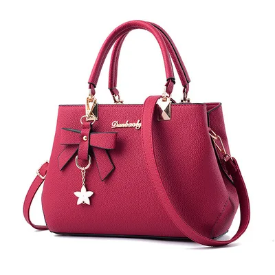 

Large-Capacity Fashion Women'S Bag Lychee Pattern One-Shoulder Diagonal Bag Women'S Handbag