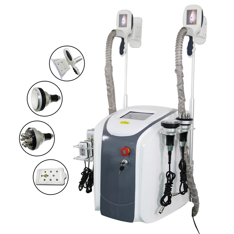 

Fat loss rf slimming machine 2 cryo handles cavitation vacuum cryolipolysis fat freezing machine criolipolisis