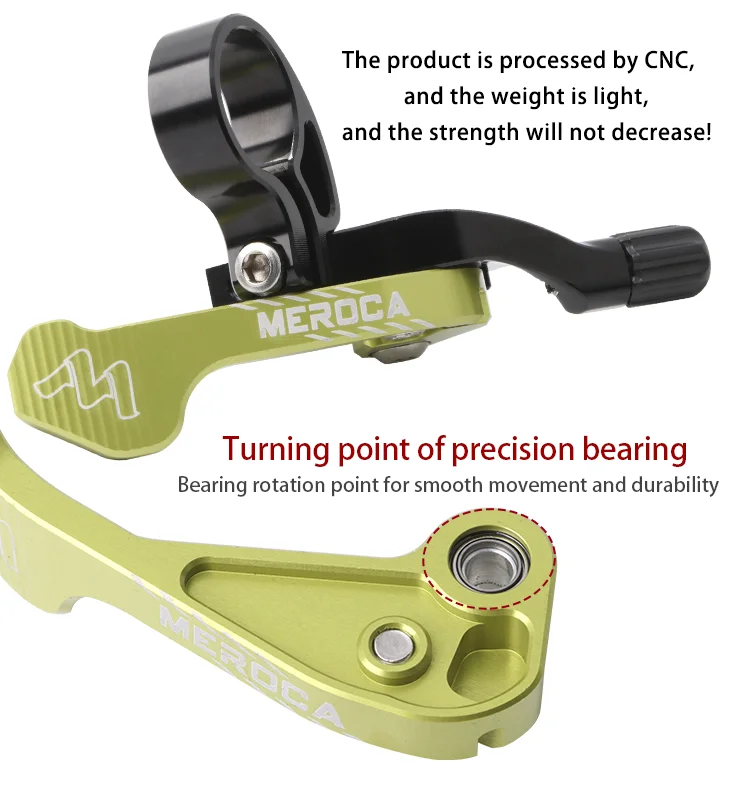 MEROCA Universal Seatpost Controller for Mountain Bikes Lift Seat Pipeline with Bearing Switch Bicycle Parts