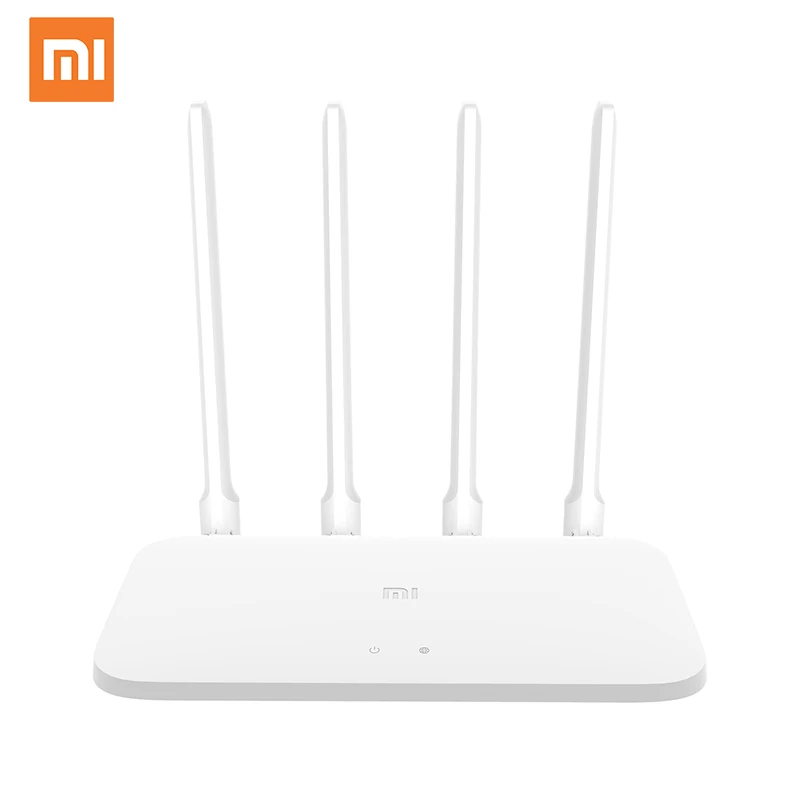 

Global Version XiaoMi 4A Router Gigabit edition 2.4GHz +5GHz WiFi DDR3 High Gain 4 Antenna APP Control Mi router 4A WiFi Repeat, White