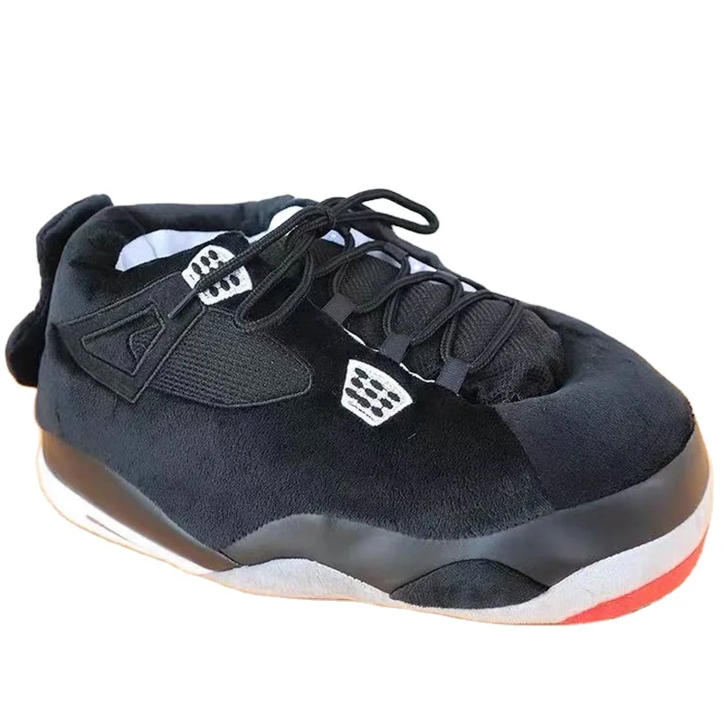 

Dropshipping Women Winter Cotton Shoes Warm Home/House Kid Plush Cozy Plush Jordan yeezy Slippers, Customized color